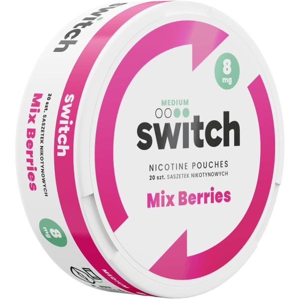 Saszetki nikotynowe SWITCH Mixed Berries