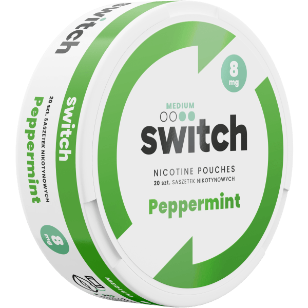 Saszetki nikotynowe SWITCH Peppermint