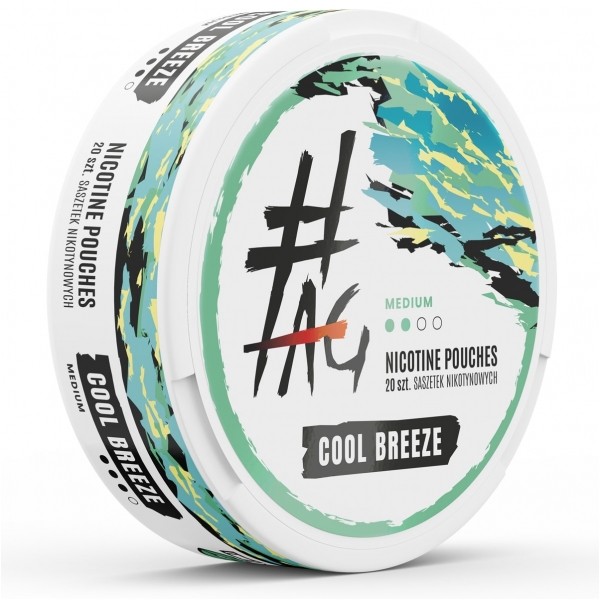 Saszetki nikotynowe #TAG Cool Breeze
