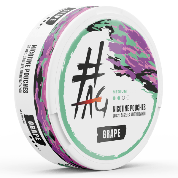 Saszetki nikotynowe #TAG Grape