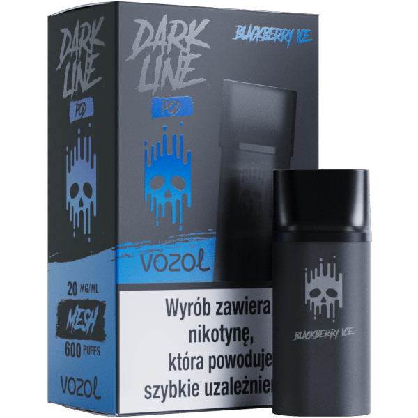 Wkład DARK LINE Pod - Blackberry Ice 2ml 20mg