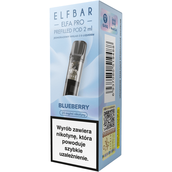 Wkład ELFA Pro - Blueberry 2ml 20mg