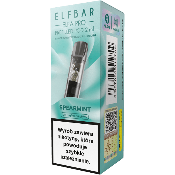 Wkład ELFA Pro - Spearmint 2ml 20mg