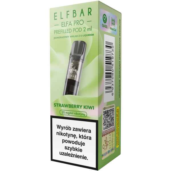 Wkład ELFA Pro - Strawberry Kiwi 2ml 20mg