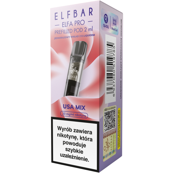 Wkład ELFA Pro - USA Mix 2ml 20mg