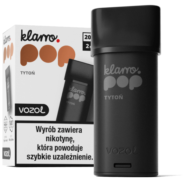 Wkład KLARRO Pop - Tytoń 2ml 20mg