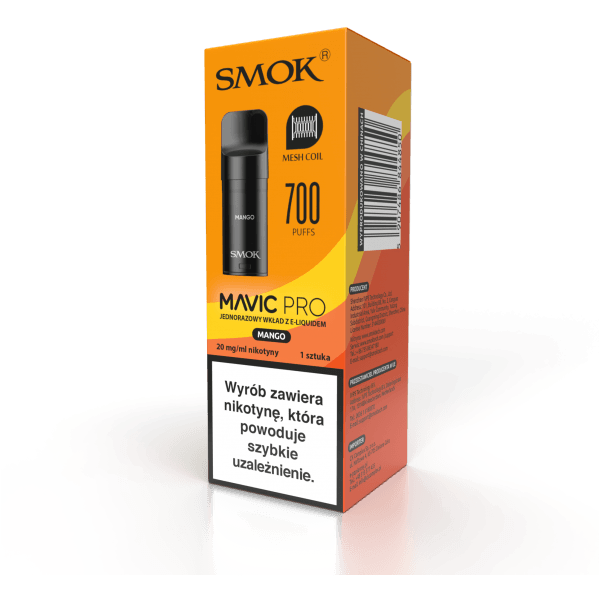 Wkład SMOK Mavic Pro - Mango 2ml 20mg