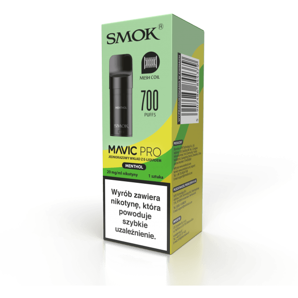 Wkład SMOK Mavic Pro - Menthol 2ml 20mg